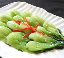 Shanghai Green Stir-fried Pork Rice Bowl