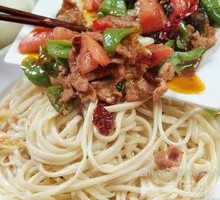 Fried Meat Noodles
