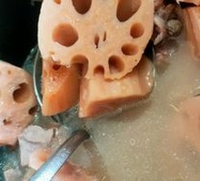 Pork Bone and Lotus Root Soup