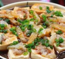 Steamed Stuffed Mountain Bean Curd