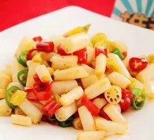 Suzi Pork and Lotus Root Stir-fry