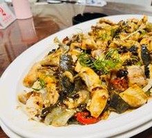 Steamed Sturgeon with Soy Sauce