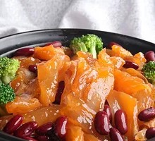 Red Kidney Bean and Beef Tendon Stew