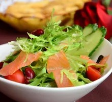Salmon Vegetable Salad