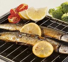 Salt-grilled Saury