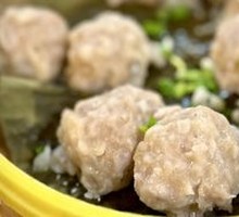 Steamed Hand-Beaten Pork Balls