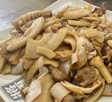Bamboo Shoots Stir-Fried with Pork Belly