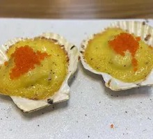 Baked Scallops with Cheese
