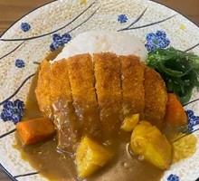 Curry Pork Cutlet Rice