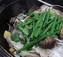 Black Garlic Baked Fish Head