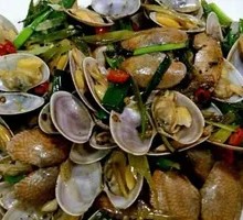 Stir-fried Clams
