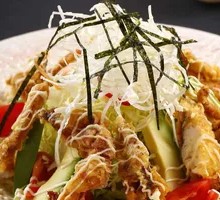 Soft-shell Crab and Avocado Salad