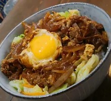 Egg and Beef Rice Bowl