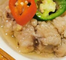 Stir-Fried Garlic and Fermented Black Bean Steamed Pork Ribs