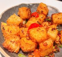 XO Sauce Stir-Fried Radish Cake