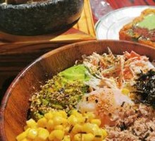 Crab and Tuna Avocado Rice Bowl