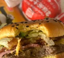 Bacon Double Cheeseburger Set