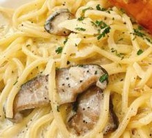 Truffle Cream Mushroom Pasta