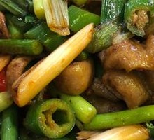 Spicy Pork Intestines Stir-fry