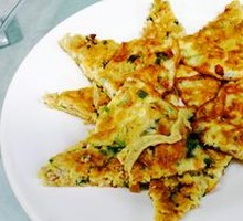 Fish Intestine Fried Egg