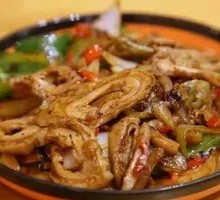 Ginger Pork Intestine Baozi Rice