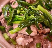 Pork Rib, Pig Liver and Fish Belly Claypot Rice