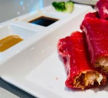 Fresh Shrimp Red Rice Noodle Roll
