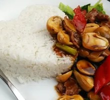 Beef and Straw Mushroom Rice