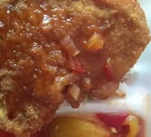Tomato Egg Pork Cutlet Rice
