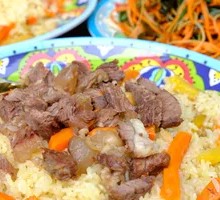 Xinjiang Beef Pilaf