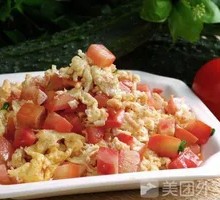 番茄炒蛋盖浇面