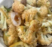 Stir-fried Cauliflower with Garlic and Ginger