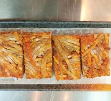 Pan-fried Taro Strips