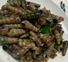 Stir-fried Razor Clams