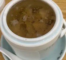 Tea Tree Mushroom and Pork Soup