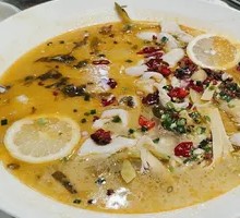 Braised Perch with Pickled Cabbage