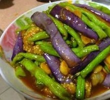 Eggplant and Green Beans Stir-fry