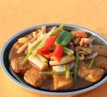 Sizzling Seafood Tofu