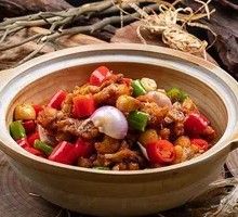 Frog and Chicken Stew
