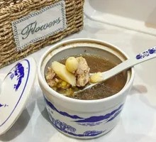 Mung Bean Lotus Seed Yam Pork Rib Soup