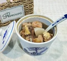 Three White Pork Bone Soup