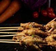 Grilled Large Chicken Feet