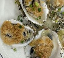Steamed Oysters with Garlic