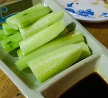 Chilled Mustard Cucumber