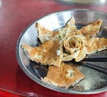 Fish Intestine Fried Egg