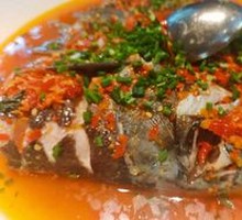 Steamed Fish Head with Chopped Chili