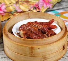 Steamed Chicken Feet with Fermented Black Bean Sauce