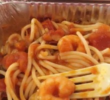 Tomato Sauce Seafood Baked Pasta