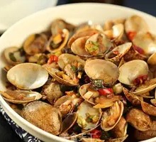 Stir-fried Clams