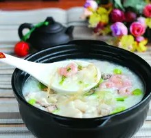 Shrimp and Oyster Rice Porridge
